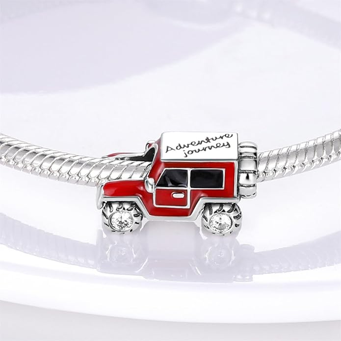 HONGRUI 925 Sterling Silver Charm for Bracelets Necklace Fashion Heart Bow Flower Family Butterfly Pendant Bead Charm for Women Festival jewelry gifts
