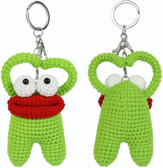 Hand Made Cute keychains for Women,Funny Birthday Christmas Gift Decorate of Car Key,Backpack Pendant