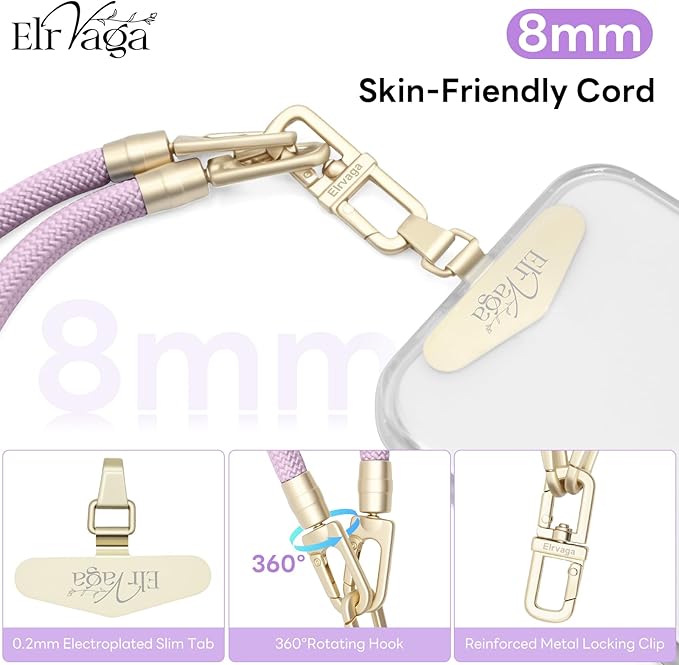 Universal Cell Phone Lanyard Wrist Strap,Phone Bracelet Strap,Phone Charms Strap