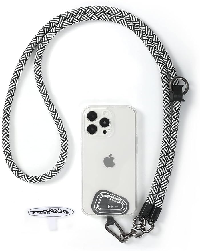 project-cb Cell Phone Lanyard ×1, Tether Tab ×2, Universal Adjustable Phone Strap, Crossbody, Neck Phone Lanyard, Rope Strap