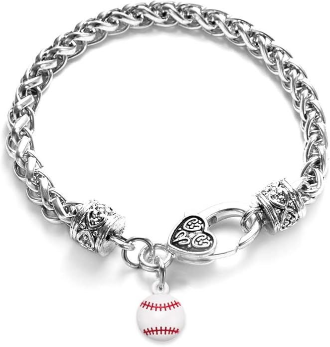 Inspired Silver - Silver Customized Charm Bracelet with Cubic Zirconia Jewelry