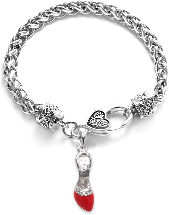 Inspired Silver - Silver Customized Charm Bracelet with Cubic Zirconia Jewelry