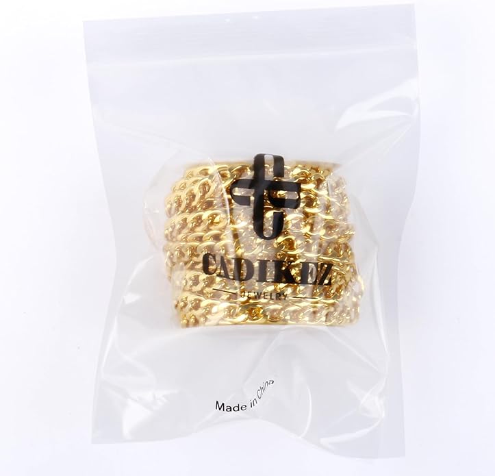 16.5 Ft Stainless Steel Curb Chains, 5mm 6mm 7mm 9mm Cuban Chain Roll Bulk for Jewelry Making