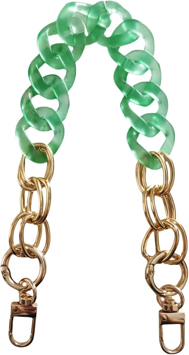 Acrylic Chain Strap for Women Handbag,Purse Chain Strap Replacement,Bag DIY Chain Accessories