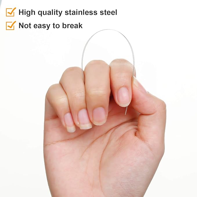 WILLBOND 30 Pcs 6 Size Big Eye Beading Needles Collapsible Seed Bead Threader Embroidery Stainless Needles with Bottle for Jewelry Making, Bracelets, Crafts