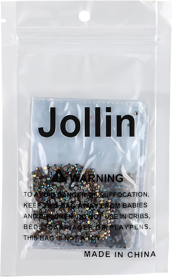 Hot Fix Crystal Flatback Rhinestones Glass Diamantes Gems 2.0mm(6ss 2880pcs, Topaz AB)