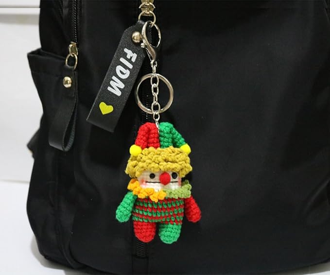 Hand Made Cute keychains for Women,Funny Birthday Christmas Gift Decorate of Car Key,Backpack Pendant