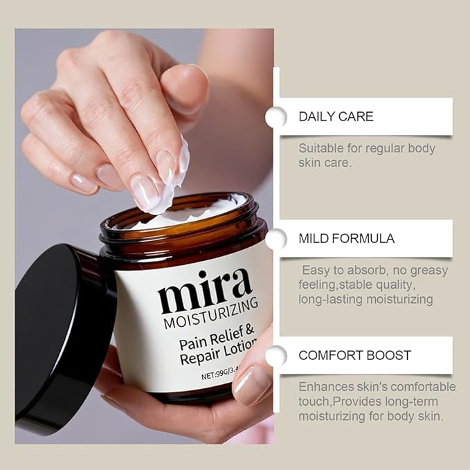 KAVLEE Mira Relief Repair Lotion, Fast Absorbing, Non-Greasy Formula, Use natural plant ingredients. 1pcs