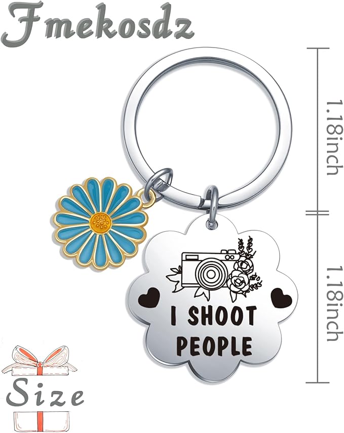 Camera Keychain For Photo Lover Jewelry Photography Gifts For Photographer Jewelry Dad Keychain