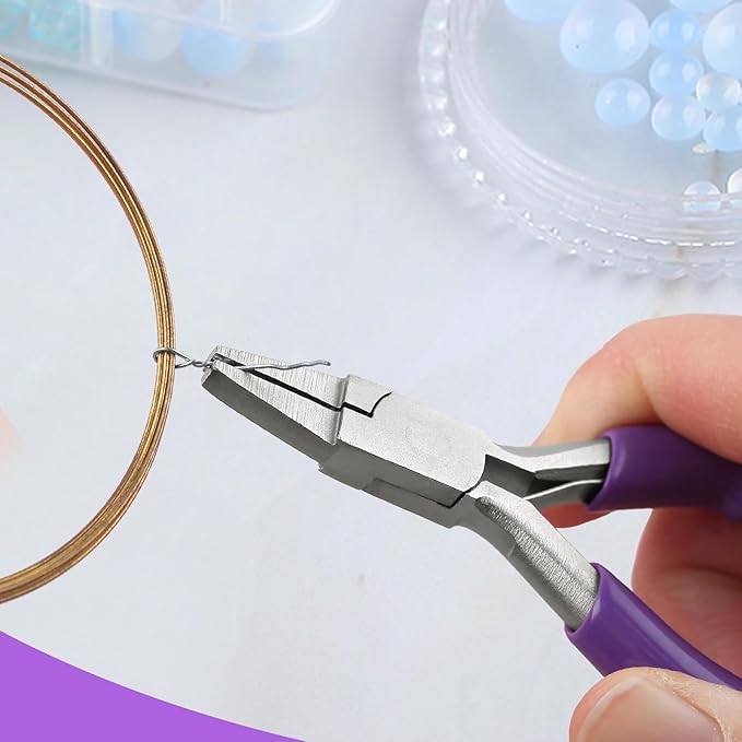 3 Inches Duckbill Pliers Mini Flat Nose Pliers Miniature Pocket Plier Mini Precision Pliers For Jewelry Making Bending Wire Small Object Gripping Beading Looping Shaping Wire