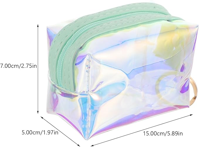 Mini Purse Keychain Coin Purse Keychain Clear Coin Purse Coin Wallet Clear Coin Pouch Mini Makeup Pouch Change Purse