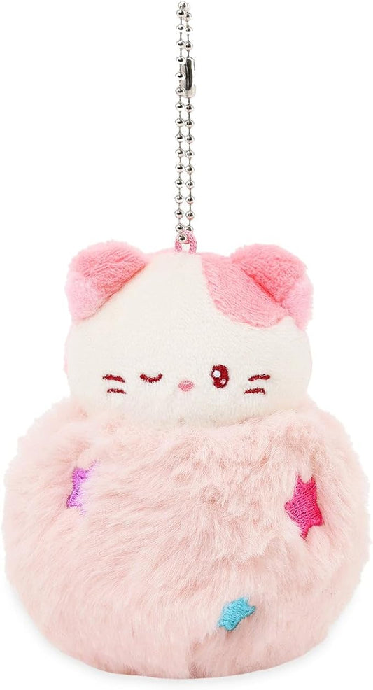 Anirollz Miniz Plush Charm Cute Stuffed Animal Keychain Kawaii Mini Bag Accessory Collectible Pocket Toy for Kids & Adults