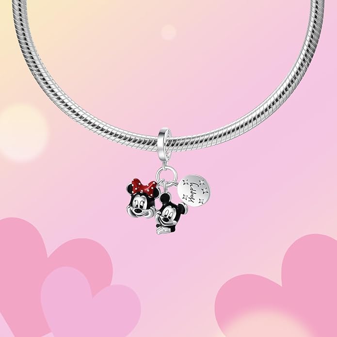 Hamsa Hand Dragon Bible Cross Prayer Charm 925 Sterling Silver Charms Fits Women's Charm Bracelet and Necklace Bead Charms Jewelry Gifts for Sister Friend