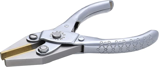 The Beadsmith Flat Nose Parallel Pliers - 5 inches (127mm), Steel Tool for Jewelry Making, No Spring
