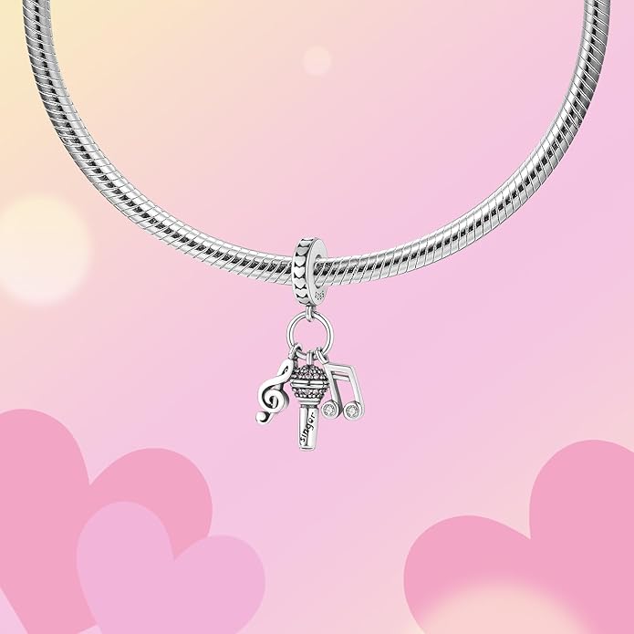 Hamsa Hand Dragon Bible Cross Prayer Charm 925 Sterling Silver Charms Fits Women's Charm Bracelet and Necklace Bead Charms Jewelry Gifts for Sister Friend