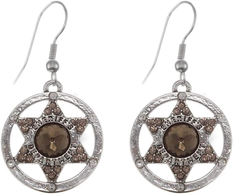 Inspired Silver - Silver Customized Charm French Hook Drop Earrings with Cubic Zirconia Jewelry