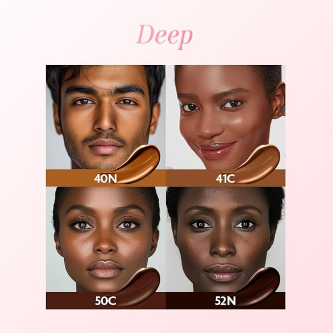 milktouch Cushion Foundation, 24H Flawless Skin, Radiant Shine, No Oxidation, Long-Lasting, Non-Creasing, 60% Hydrating Skincare Infused Korean, Stocking Stuffers, Christmas Gifts (52N Espresso)