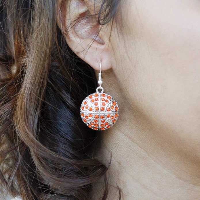 Inspired Silver - Silver Customized Charm French Hook Drop Earrings with Cubic Zirconia Jewelry