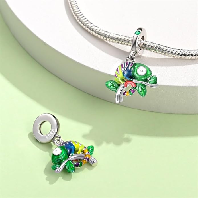Pandach Animal Charm Bead fits Charms Bracelets for Woman-925 Sterling Silver Dangle Pendant Bead,Jewelry Beads Gifts for Women Bracelet&Necklace