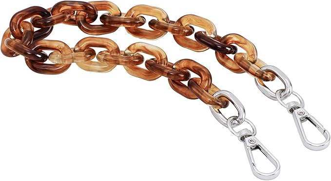 Cute Acrylic Purse Strap Bag Chain Handle Replacement Handbag Crossbody Shoulder Strap Accessory