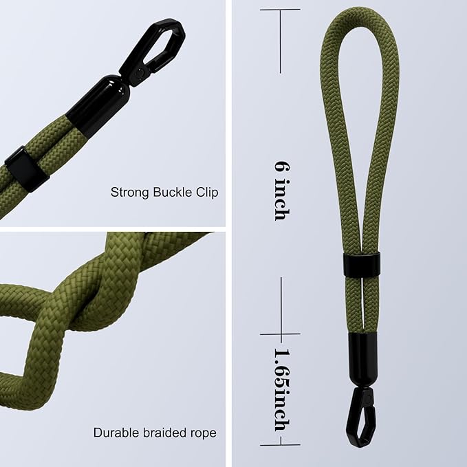 Phone Lanyard, 2 Pack Adjustable Cell Phone Lanyard Hand Phone Wrist Strap with Tether Tabs for Smartphones