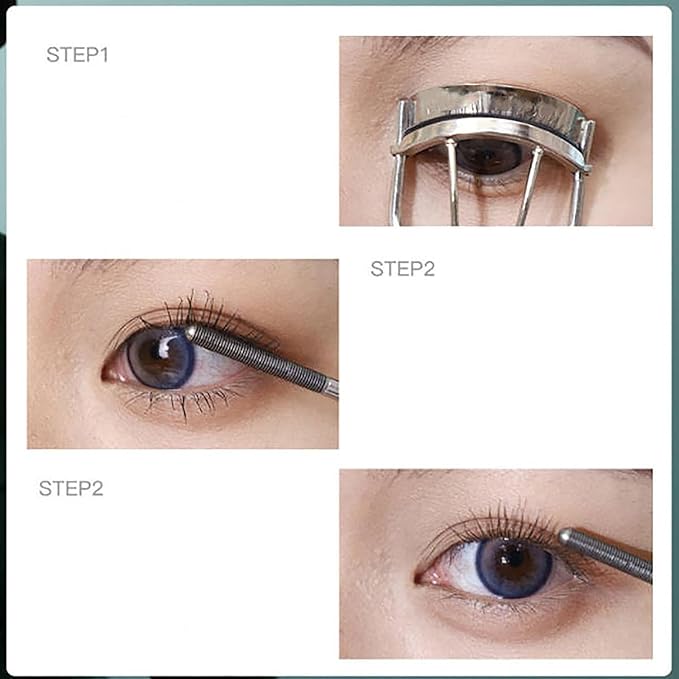 Zkyo Steel Tube Eyelash Prime𝐫, Eyelash Primer,Tubular Eyelash Primer,WaterproofLong Curling Mascara,Natural And Non-Smudged, Hydrofix Fiber Mascara (2)