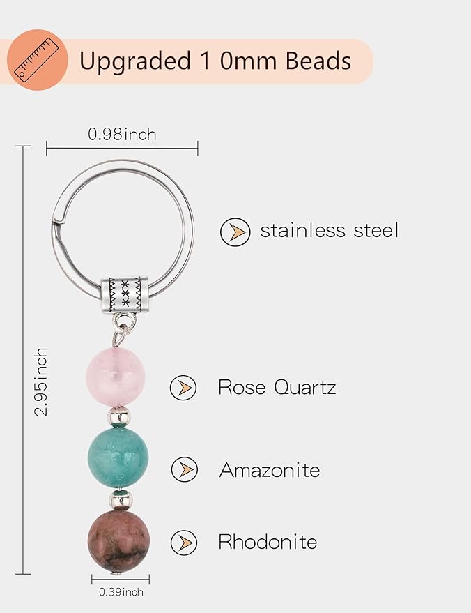 New Beginnings Gifts for Women, Small Crystal Keychain Farewell Gifts for Coworkers Women and Life Changes