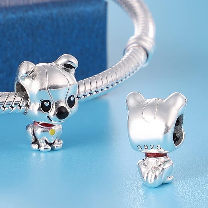 Pandach Animal Charm Bead fits Charms Bracelets for Woman-925 Sterling Silver Dangle Pendant Bead,Jewelry Beads Gifts for Women Bracelet&Necklace