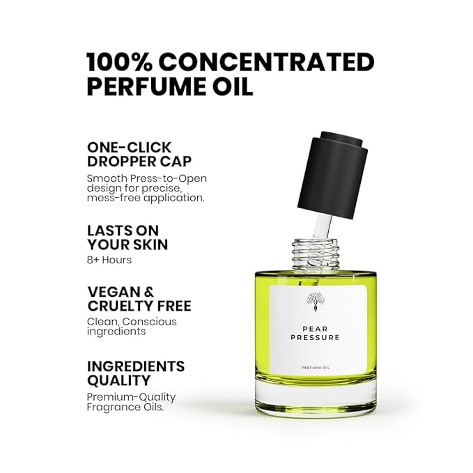 Eternal perfume oils Pear Pressure Perfumes for women Inspired by J'A.D.0.R.E womens perfume Long Lasting perfume Oil Designer perfume for men Unisex Concentrated scent Oil Eau De Parfum 1 FL Oz