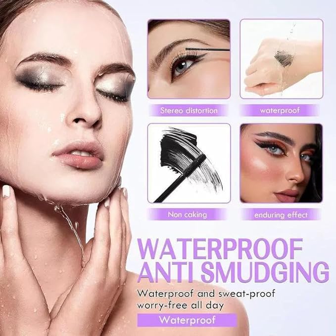 Eyelash Primer,Tubular Eyelash Primer,WaterproofLong Curling Mascara,Natural And Non-Smudged (1PCS)