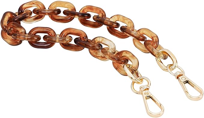 Cute Acrylic Purse Strap Bag Chain Handle Replacement Handbag Crossbody Shoulder Strap Accessory
