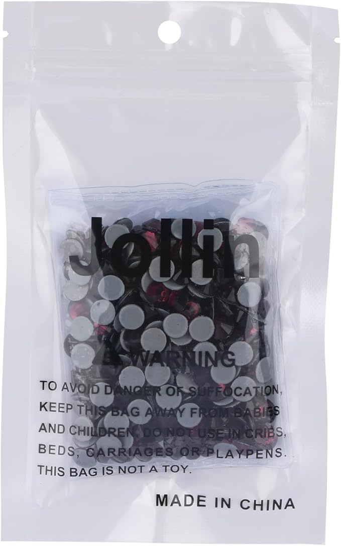 Hot Fix Crystal Flatback Rhinestones Glass Diamantes Gems 7.2mm(34ss 288pcs, Amethyst)