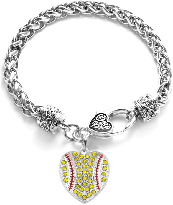 Inspired Silver - Silver Customized Charm Bracelet with Cubic Zirconia Jewelry