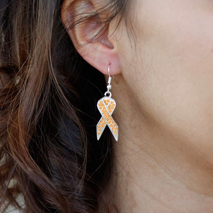 Inspired Silver - Silver Customized Charm French Hook Drop Earrings with Cubic Zirconia Jewelry