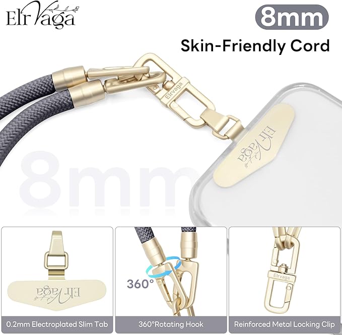 Universal Cell Phone Lanyard Wrist Strap,Phone Bracelet Strap,Phone Charms Strap