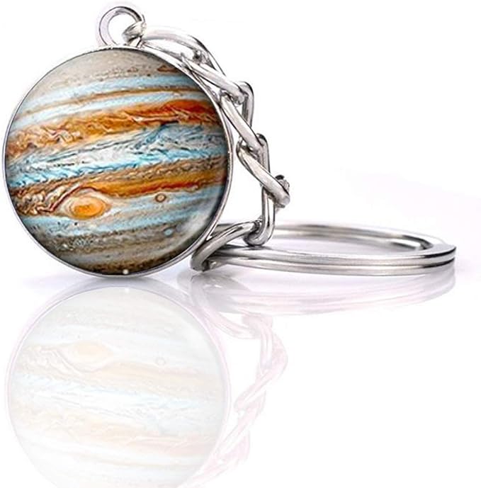 JWPavilion Solar System Planet keychain Accessories Pendant Glow In The Dark