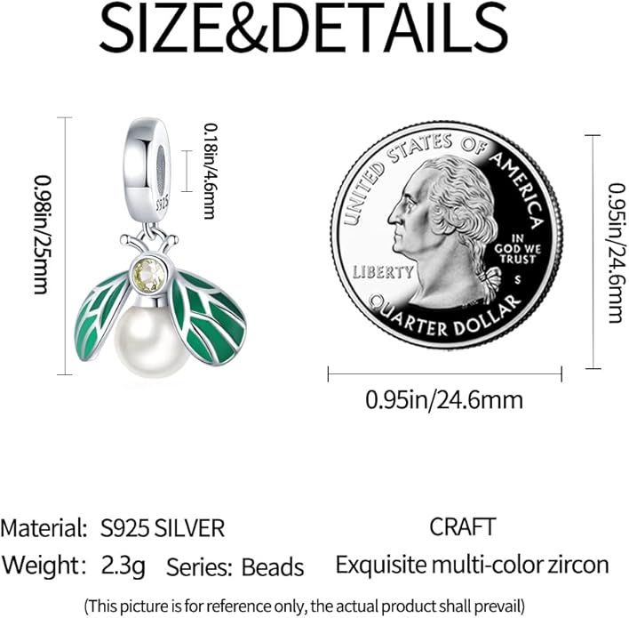 Pandach Animal Charm Bead fits Charms Bracelets for Woman-925 Sterling Silver Dangle Pendant Bead,Jewelry Beads Gifts for Women Bracelet&Necklace