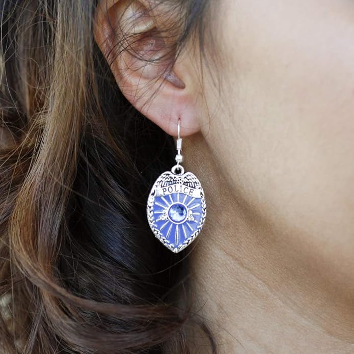 Inspired Silver - Silver Customized Charm French Hook Drop Earrings with Cubic Zirconia Jewelry
