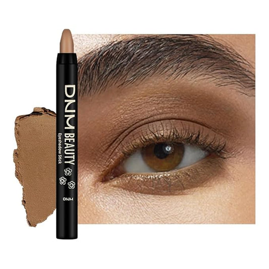 Smoky Tawny Matte Cream Eye Shadow Stick Makeup for Women, Matte Eyeliner Pencil Eyeshadow Brightener Stick for Eyes, Waterproof Eyeshadow Applicator Blendable, sombras para ojos 55#