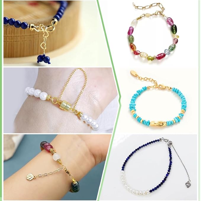 PH PandaHall 60pcs 18K Gold Plated Crimp Beads, Brass Stopper Beads Gold Metal Crimp Bead Charms Column Positioning Spacer Bead for Necklaces Bracelets Jewelry Making Accessory Ends, 4x3mm