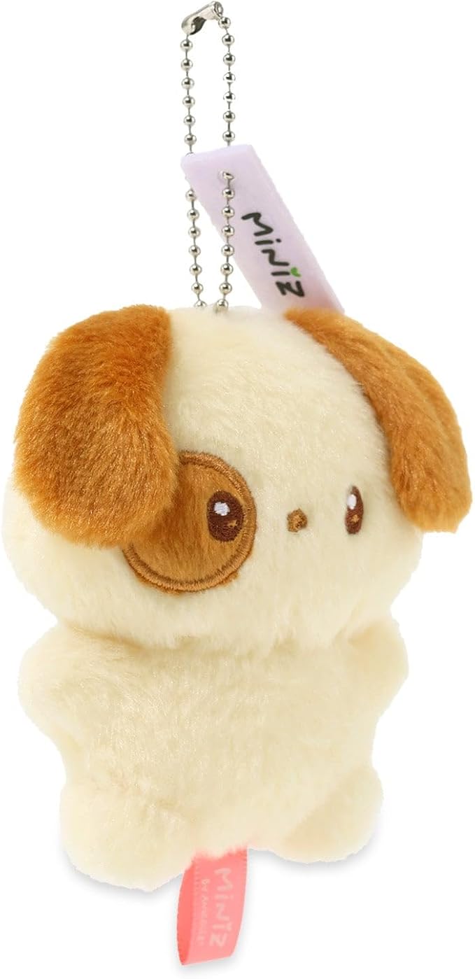 Anirollz Miniz Plush Charm Cute Stuffed Animal Keychain Kawaii Mini Bag Accessory Collectible Pocket Toy for Kids & Adults