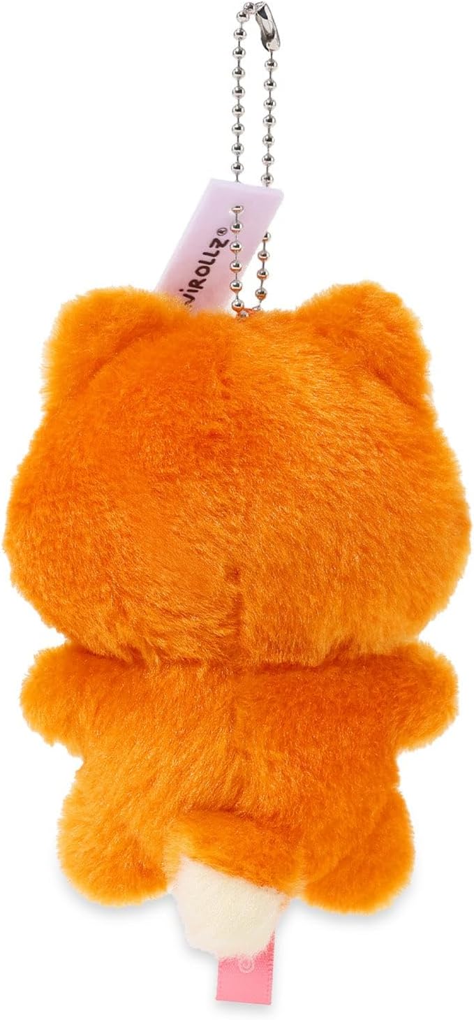 Anirollz Miniz Plush Charm Cute Stuffed Animal Keychain Kawaii Mini Bag Accessory Collectible Pocket Toy for Kids & Adults