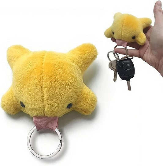 Agromusk Cute Frog Keychain,Kawaii Frog Plush Keychain,Green Frog Purse Bag Charms Funny Frog Decor Car Keys Gifts