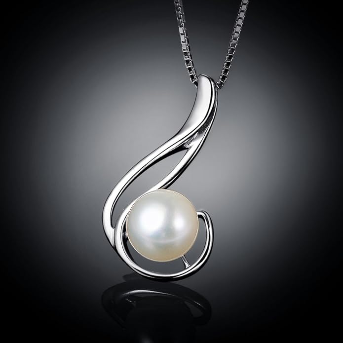 NONNYL Mothers Day Gifts for Mom, Wife, Women - Tahitian Black Pearl Necklaces, Fine Jewelry for Anniversary, Birthday, Valentine's Day