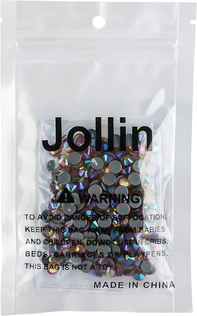 Hot Fix Crystal Flatback Rhinestones Glass Diamantes Gems 6.4mm(30ss 288pcs, Topaz AB)