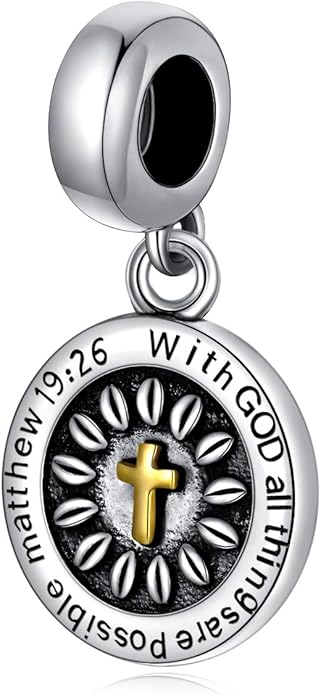 LONAGO 925 Sterling Silver Personalized Photo Charm Fit Compatible for Bracelet Necklace Customized Heart Round Shape Picture Bead