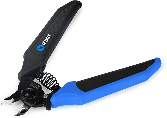 iFixit Mandible Flush Cutters - Precision Clippers for Cables, Jewelry, Wires Soldering Electronics Repair