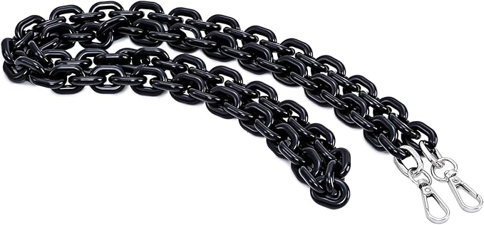 Cute Acrylic Purse Strap Bag Chain Handle Replacement Handbag Crossbody Shoulder Strap Accessory
