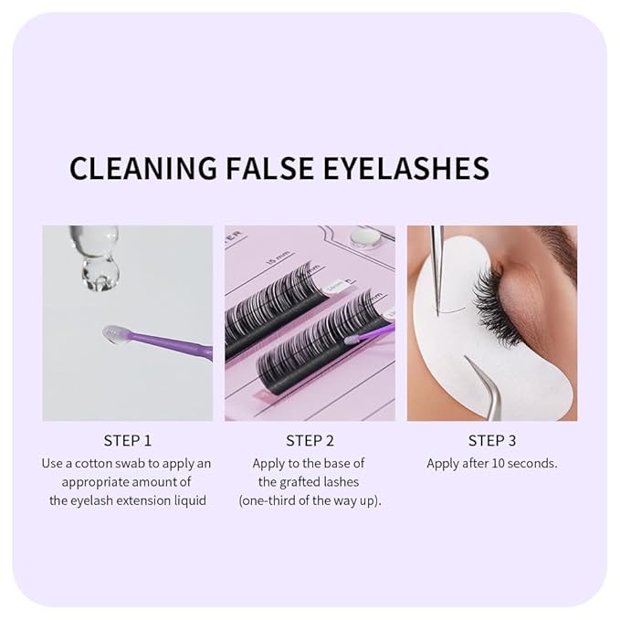 ANNAFRIS Lash Primer for Eyelash Extensions, Increase Adhesive Bonding Power Retention,Removes Oils and Proteins (15ml)
