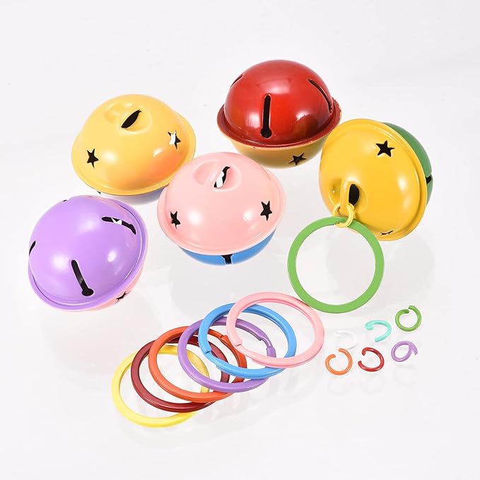 uxcell Open Jump Rings, 10mm Colorful O-Ring Connectors for DIY Crafts Jewelry Making, Carbon Steel, Mint, 100Pcs